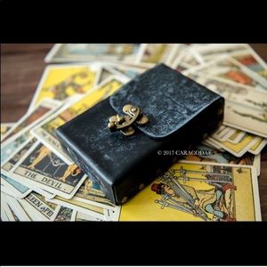 Leather Boho Tarot/Oracle Deck Case